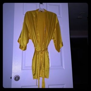 Satin Kimono Robe